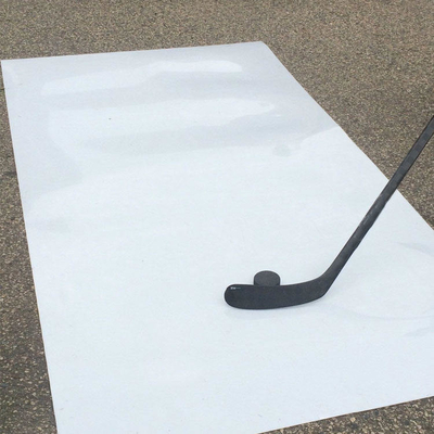 4x8 Feet Taşınabilir Kendinden Yağlamalı UHMWPE Sentetik Buz Hokeyi Eğitim Tahtası
