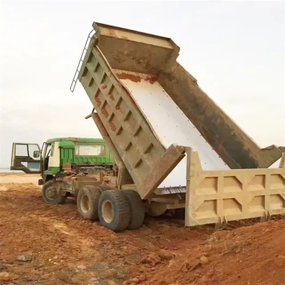 Kendinden Yağlamalı Kil Gövde Astarı UHMWPE Plastik Damperli Kamyon Yatak Örtüsü Levhası