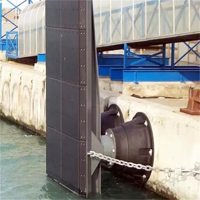 Rıhtım İnşaatı İçin Dayanıklı UHMWPE Plastik Köşe Pedleri Deniz Çamurluk Kurulu