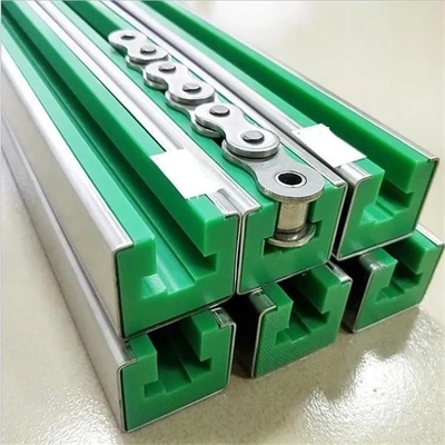 Polietilen Konveyör Zincir Kılavuzları Aşınmaya Dayanıklı UHMWPE Lineer Kılavuz Ray