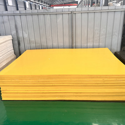 Kullanım Direnci UHMWPE Plastik Yapraklar Mükemmel Kimyasal Direnci Yüksek Çekim Gücü