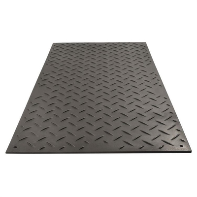 4x8ft Dış Mekan Kompozit Plastik HDPE Yol Plakası Zemin Koruma Paspasları