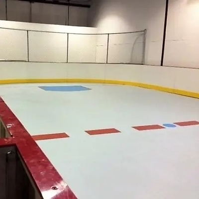 UHMWPE Kendinden Yağlamalı Yüzey Hokeyi Yapay Buz Karoları Paten Pisti