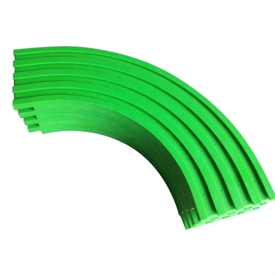 Polietilen Aşınma Şeridi T Yuvalı Konveyör Plastik UHMWPE Zincir Kılavuz Ray Ray
