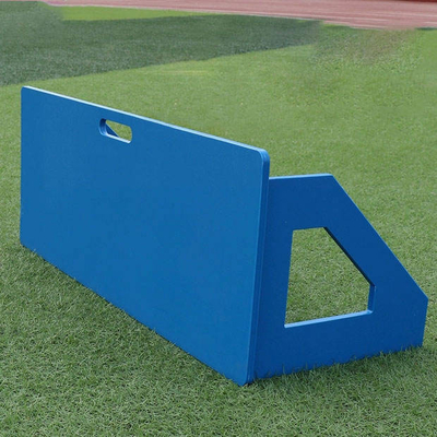 Mavi Plastik Taşınabilir Eğitim Esnek Plaka HDPE Futbol Ribaund Panoları