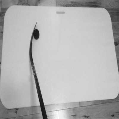 24 &quot;X48&quot; Taşınabilir Yüksek Yoğunluklu Polietilen Plastik Buz Hokeyi Uygulama Panoları