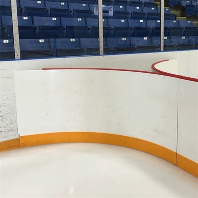 4x8 Feet Taşınabilir HDPE Plastik Buz Pisti Bariyer Hokeyi Atış Pisti Dasher Kurulu