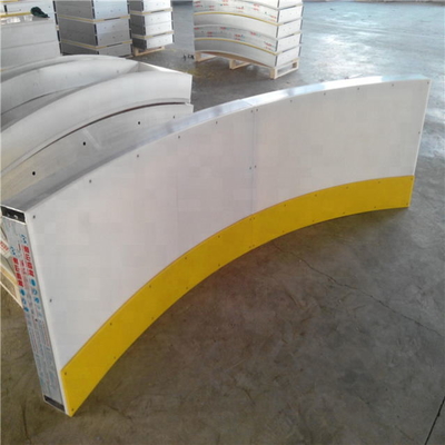 4x8 Feet Taşınabilir HDPE Plastik Buz Pisti Bariyer Hokeyi Atış Pisti Dasher Kurulu