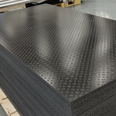 HDPE Ağır Ekipman Matı Geçici İnşaat Plastik Yolları Erişim Matı