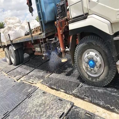 Sert Plastik Zemin Taşınabilir Yol Paspasları Hdpe Zemin Koruma Yol Paspasları