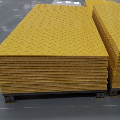 2 * 8ft HDPE Zemin Koruma Levhaları İnşaat İçin Geçici Yol Erişim Paspasları