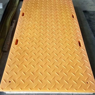 2 * 8ft HDPE Zemin Koruma Levhaları İnşaat İçin Geçici Yol Erişim Paspasları