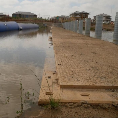 2 * 8ft HDPE Zemin Koruma Levhaları İnşaat İçin Geçici Yol Erişim Paspasları