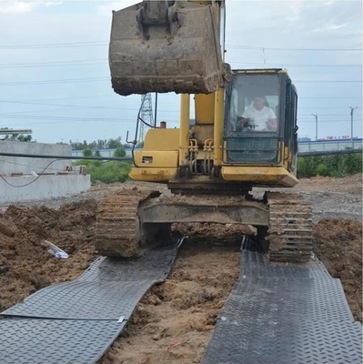 Ağır Hizmet İçin 4x8ft Plastik Zemin Koruma Levhaları HDPE Parça Paspasları