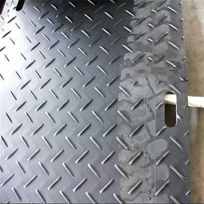 HDPE Teçhizat Paspasları Plastik Dış Mekan Zemin Koruma Mobil Yol Plastik Petrol Sondajı