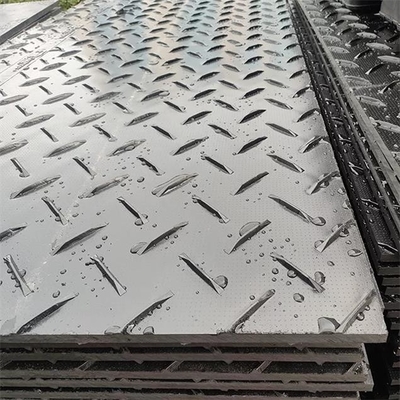 HDPE Teçhizat Paspasları Plastik Dış Mekan Zemin Koruma Mobil Yol Plastik Petrol Sondajı