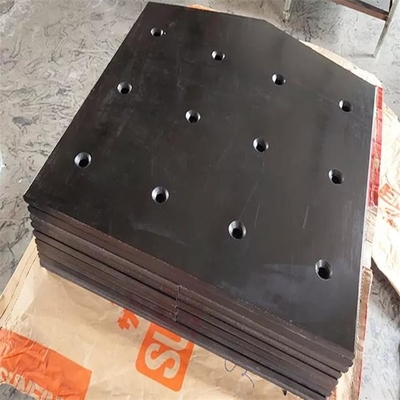 UHMWPE Kömür Bunker Astar Sayfası Özel Yapışmaz Siyah Polietilen Levha