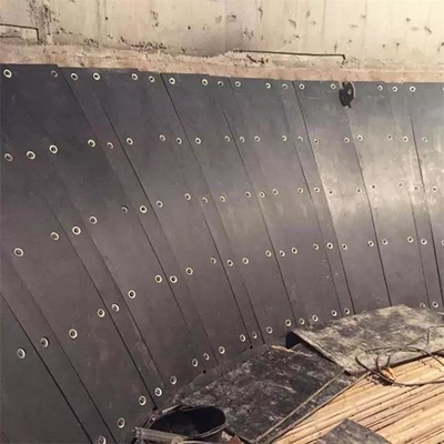 UHMWPE Kömür Bunker Astar Sayfası Özel Yapışmaz Siyah Polietilen Levha
