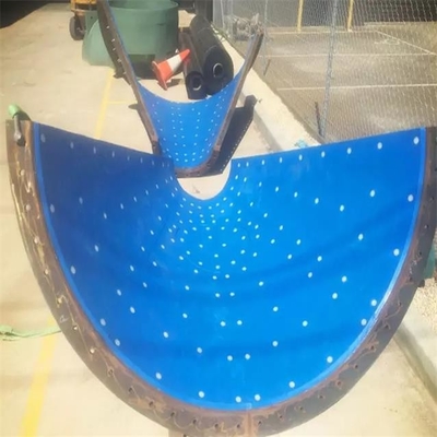 Mavi Kendinden Yağlamalı Plastik Kamyon Kutusu Silo Astarı UHMW PE Astar Levhası