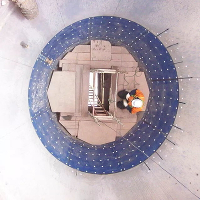 Silindirik Silo UHMWPE Levha Kendinden Yağlamalı Silo Astarı Kömür Bunker Astarı