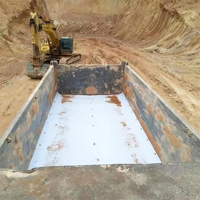 Kendinden Yağlamalı Kil Gövde Astarı UHMWPE Plastik Damperli Kamyon Yatak Örtüsü Levhası