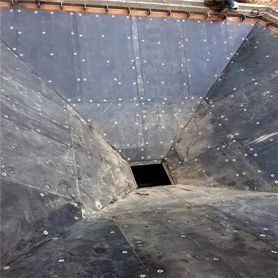 UHMWPE Kömür Bunker Astar Sayfası Özel Yapışmaz Siyah Polietilen Levha
