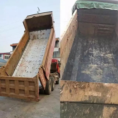 Yapışmaz Yüksek Yoğunluklu Polietilen Plastik Kamyon Yatağı HDPE Oluk Astar Levhası