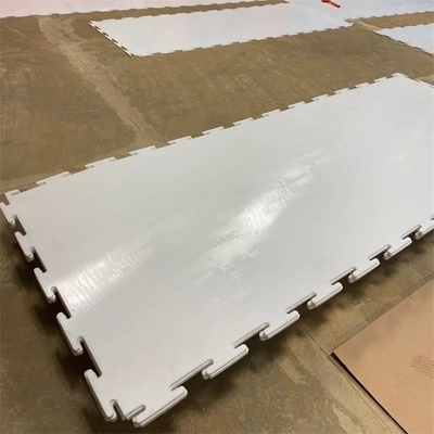 Alışveriş Merkezi İçin Kapalı Kendinden Yağlamalı UHMWPE Plastik Sentetik Buz Pisti