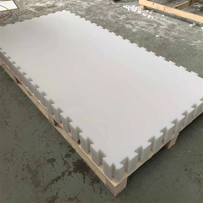 Alışveriş Merkezi İçin Kapalı Kendinden Yağlamalı UHMWPE Plastik Sentetik Buz Pisti