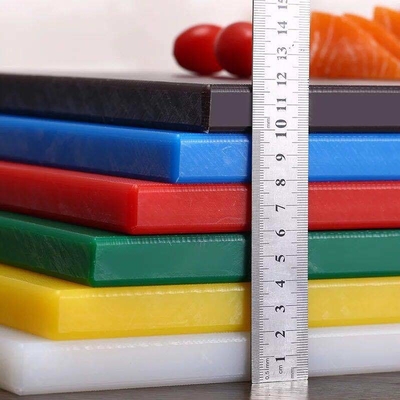 20mm Anti Bakteriyel Renkli Yüksek Yoğunluklu Polietilen Plastik Kesme Tahtası