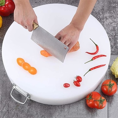 15 inç Kalın Ev Ticari Ağır Hizmet HDPE Plastik Sebze Kesme Tahtası