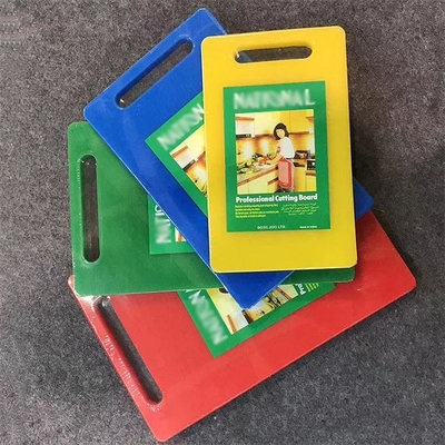 Ev Kişiselleştirilmiş Mutfak HDPE Polietilen Plastik Doğrama Renkli Kesme Tahtası