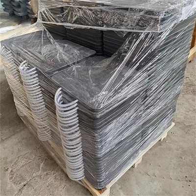 Vinç İçin Özelleştirilmiş Ağır Hizmet Tipi HDPE Plastik Payanda Ped Yükü Hesaplaması