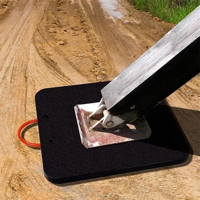 İnşaat Malzemesi Sert Anti Impact HDPE Board Outrigger Stabilizer Pad