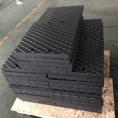 Güçlü Basınç Taşıma Kapasitesi HDPE Payanda Pedleri Kriko Plakası Kriko Bloğu
