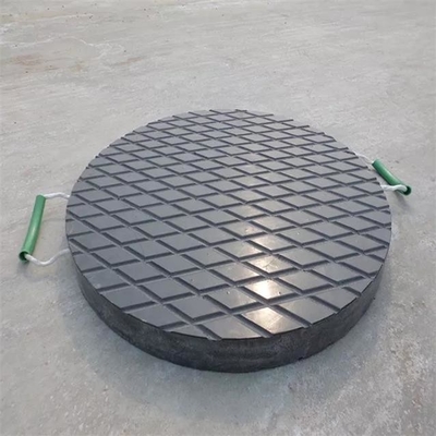 İnşaat İçin Geçici HDPE Vinç Ayak Destek Plakası Jack Outrigger Pad