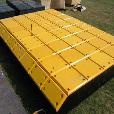 Liman Tekne Koruma Pedleri için UHMWPE Plastik Dock Koni Gemi Çamurluk Panel Kartı