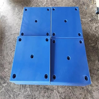 Kavisli Mühendislik Plastik Rıhtım Çamurluk Yüz Pedleri UHMWPE Deniz Rıhtım Tamponları