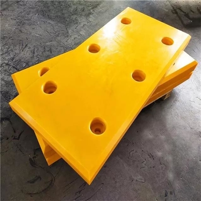 Sert İskele İnşaatı Plastik Ön Panel UHMWPE Gemi Köşe Yüzü Çamurluk Pedi