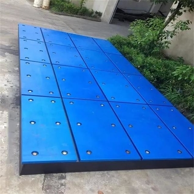 Liman İnşaatı için UHMWPE Plastik Kurulu Liman Çamurluk Deniz Tampon Pedleri
