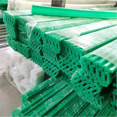 Polietilen Konveyör Zincir Kılavuzları Aşınmaya Dayanıklı UHMWPE Lineer Kılavuz Ray