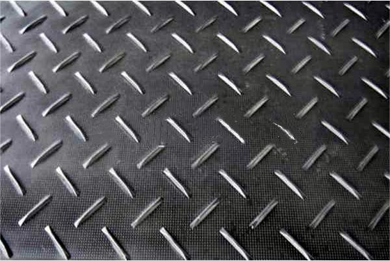 Hdpe Uhmwpe 12.7mm Plastik Toprak Koruma Çatısı Geçici Yol için