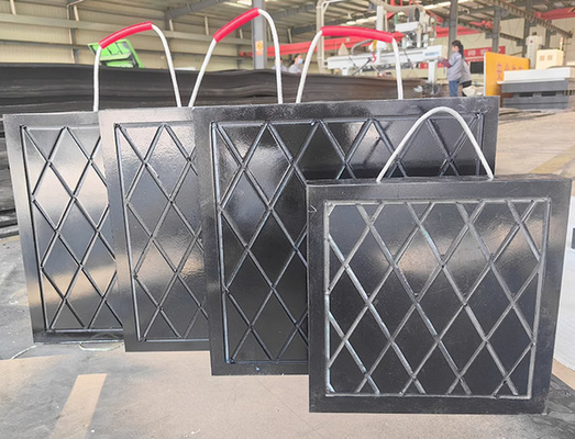 Profesyonel Kamyonlar 30 mm Plastik Vücut Çekici Yatak Çamaşırları Mat Istikrarlandırıcı Uhmwpe Siyah