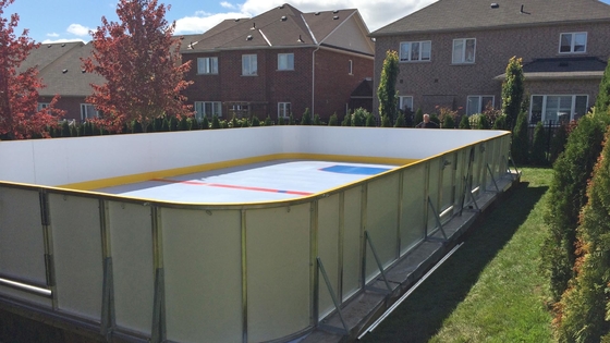 Sentetik Rink Üretici Sentetik Buz Hockey Tahta Oyunu/Buz Hockey Pad/Buz Rink Sistemi