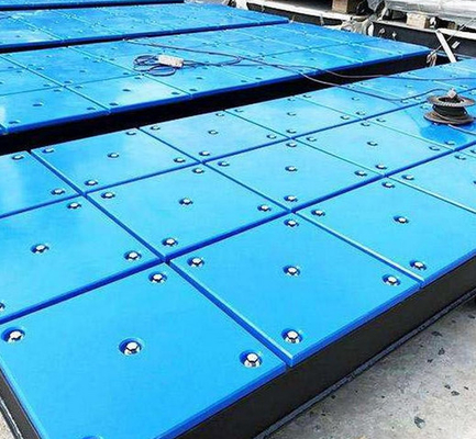 Ücretsiz Örnek Liman Teknesi Koruma Plakası UHMWPE Fender Panel PE Marine Pad